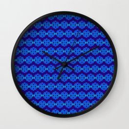 Blue Genes Wall Clock