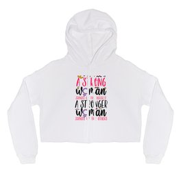 Feminist Women Rights A Strong Woman Stands Up For Herself A Stronger Women Hoody