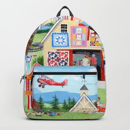 The Calico Cat Quilt Shop Backpack
