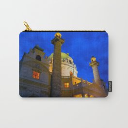 karlskirche Carry-All Pouch | City, Long Exposure, Collage, Colors, Eglise, Osterreich, Landscape, Hdr, Travel, Paysage 