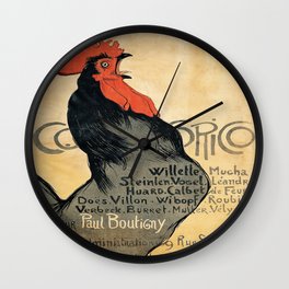 Vintage poster - Cocorico Wall Clock
