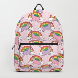 Llamacorns (Llama Unicorns) and Rainbows Backpack