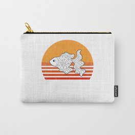 Vintage Goldfish Sunset Retro Gift Carry-All Pouch | Graphicdesign, Goldfish, Aquarium, Fishfauna, Freshwaterfish, Giftidea, Cute, Carpfish, Goldenfish, Pet 