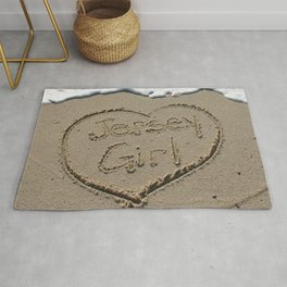 Jersey Girl on the Jersey Shore Rug