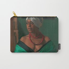African American Masterpiece 'Portrait of the African Woman Aicha Goblet' by Felix Vallotton Carry-All Pouch