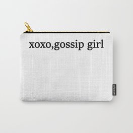 Xoxo, gossip girl Carry-All Pouch