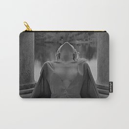 In another time and space female portrait black and white photograph / art photography Carry-All Pouch
