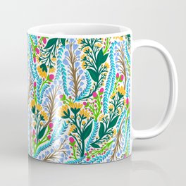 Bonjour Blooms | Floral Pattern Coffee Mug