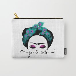 Frida khalo In Feather  Carry-All Pouch