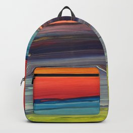 Rainbow Particle Wave Backpack