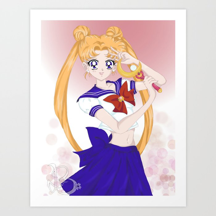 Usagi Tsukino Sailor Moon Print