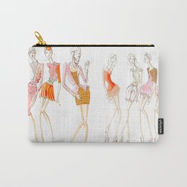 Peachy Keen Line up Carry-All Pouch