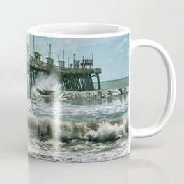 Surge Under The Pier Coffee Mug