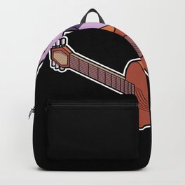Panda Guitar Guitarist Musician Backpack