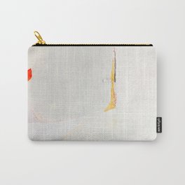 #3 Carry-All Pouch | Cream, Nuetral, Soft, Painting, Oil, Earth, Pales, Abstract, Gold 