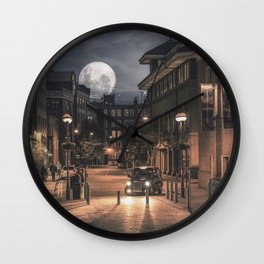 Harvest moon, London - United Kingdom Wall Clock