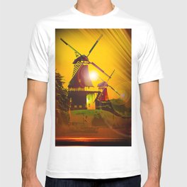 Greetsiel  Zwillingsmühlen T-shirt