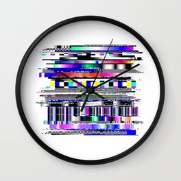 Glitch Ver.1 Wall Clock