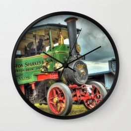 Foden Steam Wagon Wall Clock