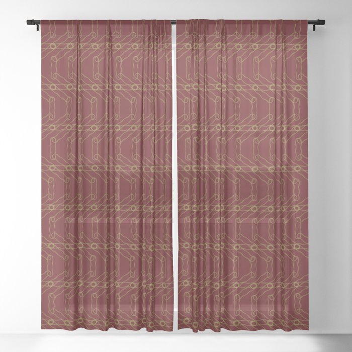 Featured image of post Maroon And Gold Curtains / This single curtain panel is the perfect solution for the curtain and upholstery project where natural fibers are the only option.