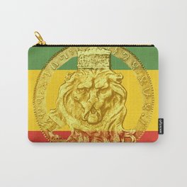Conquering Lion of Judah Reggae Master Carry-All Pouch | Dancehall, Jamaican, Graphicdesign, Lionofjudah, Kingofkings, Reggae, Rasta, Rocksteady, Jamaica, Rastafari 