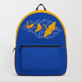 The flight of origami Backpack