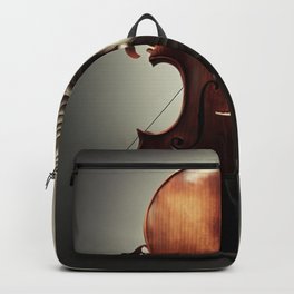 violoncello man Backpack