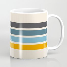 Vintage Retro Stripes Coffee Mug