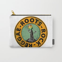 Roots - Rock - Reggae. Carry-All Pouch | Jamaican, Digital, Dub, Dubmusic, Microphone, Logo, Jamaica, Reggaemusic, Reggae, Symbol 