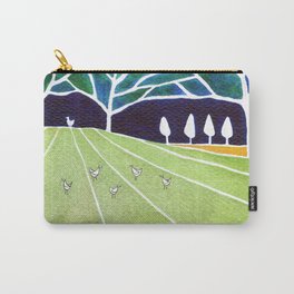 Fox on the meadow Carry-All Pouch