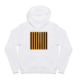 vertical stripes pattern black yellow Hoody