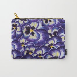 Plenty pansies Carry-All Pouch