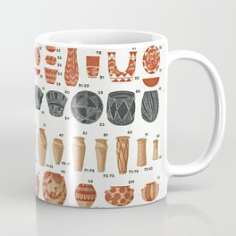 Petrie's Pottery Seriation Coffee Mug