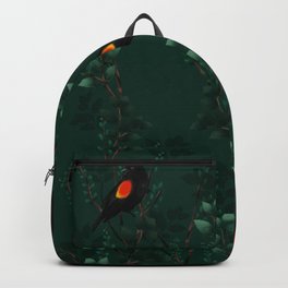 Red-Winged Blackbird Pattern Backpack