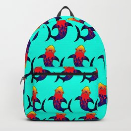 Plenty of Sharks in the Water Backpack