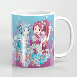 Sayaka Miki & Kyoko Sakura - Love Yukata edit. Coffee Mug