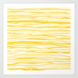 1s357l Yellow Abstract Painting Wall Art Print Canvas Modern 79cm Square 