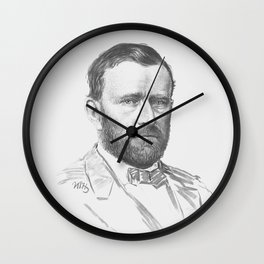 General Ulysses S. Grant Wall Clock