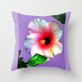Hybiscus jGibney The MUSEUM Society6 Gifts Throw Pillow