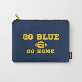 Go Blue Go Home Carry-All Pouch