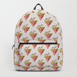Watercolor Grape Pattern Backpack