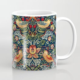 Strawberry Thief by William Morris 1883 Antique Vintage Victorian Jugendstil Art Nouveau Retro  Coffee Mug