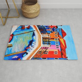 Colors of Venice Italy Rug
