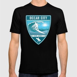 Surf Ocean City New Jersey T-shirt
