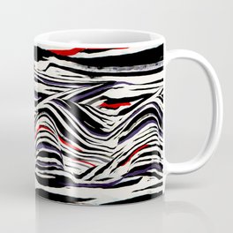 wild modern zebra Coffee Mug