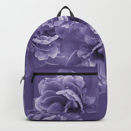 Ultra Violet Peony Flower Bouquet #1 #floral #decor #art #society6 Backpack