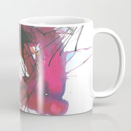 Strong pinky abstract color splash 8 Coffee Mug
