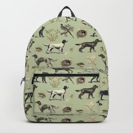 Bird-dog pattern Backpack