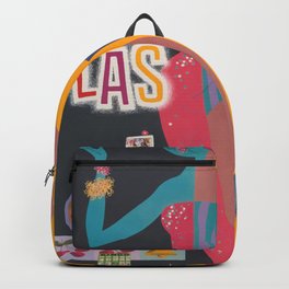 Vintage Las Vegas Poster Backpack | Vintage, Usa, Lasvegas, Ad, Graphicdesign, Airways, Oldschool, Poster, Commercial, Flytwa 