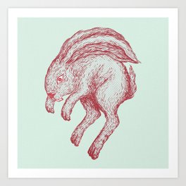Conejo Art Print